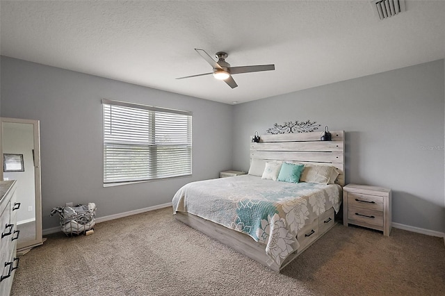 1292 Cavender Creek Rd, Minneola, FL 34715 - bedroom featuring carpet flooring and ceiling fan