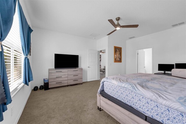 1593 Osprey View Dr, Apopka, FL 32703 - bedroom featuring carpet and a ceiling fan