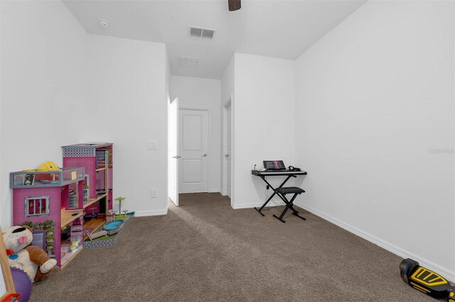 1593 Osprey View Dr, Apopka, FL 32703 - game room featuring carpet and baseboards