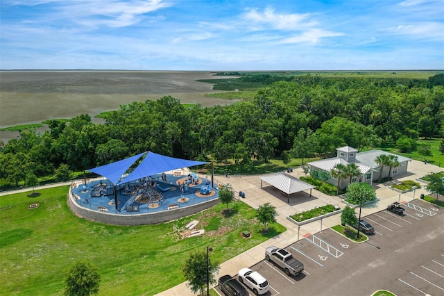 1593 Osprey View Dr, Apopka, FL 32703 - bird's eye view of a heavily wooded area