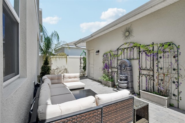 2345 Volunteer Ave, Kissimmee, FL 34744 - view of patio featuring an outdoor hangout area