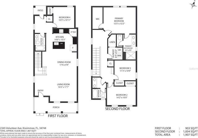 2345 Volunteer Ave, Kissimmee, FL 34744 - view of home floor plan