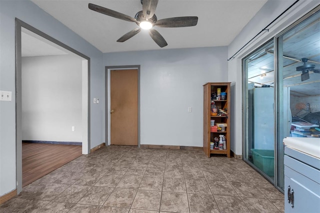 905 Flewelling Ave, Ocoee, FL 34761 - empty room with ceiling fan and baseboards