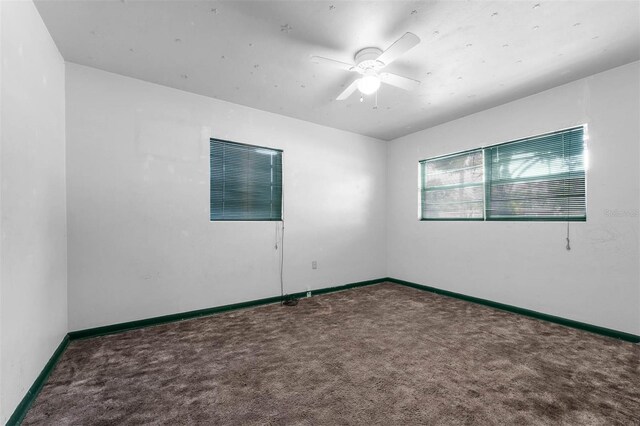 905 Flewelling Ave, Ocoee, FL 34761 - carpeted spare room with a ceiling fan and baseboards