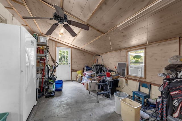 905 Flewelling Ave, Ocoee, FL 34761 - storage featuring a ceiling fan and cooling unit