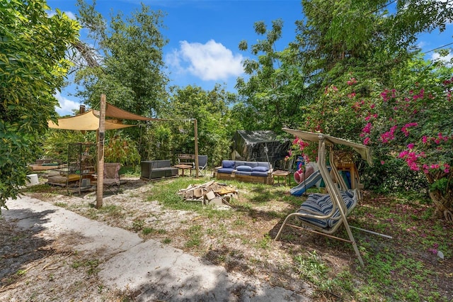 905 Flewelling Ave, Ocoee, FL 34761 - view of yard with a playground and outdoor lounge area