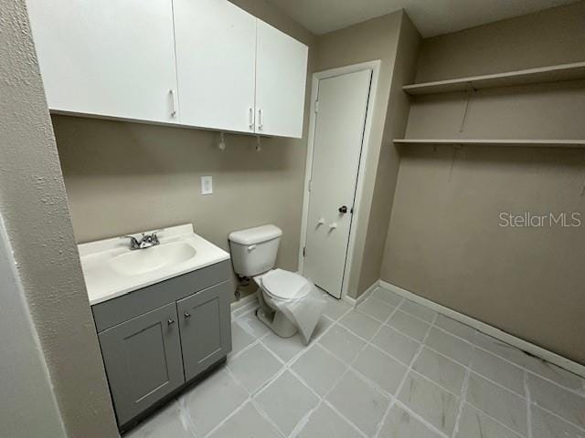 4732 Luce Rd, Lakeland, FL 33813 - bathroom with vanity and tile patterned flooring