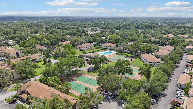 3118 S Semoran Blvd Unit 2, Orlando, FL 32822 - aerial view of a pool area