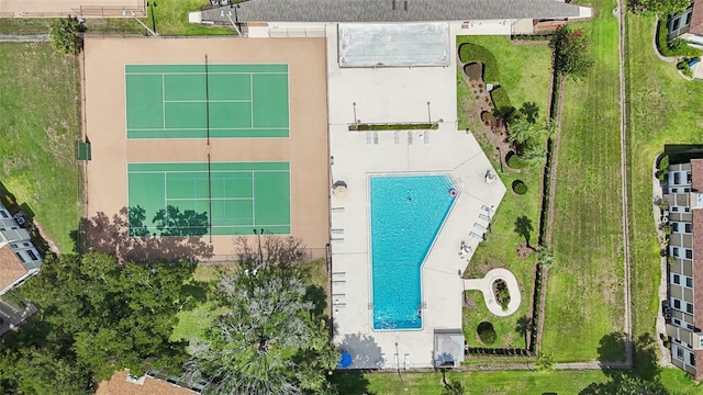 3118 S Semoran Blvd Unit 2, Orlando, FL 32822 - aerial view of a pool area