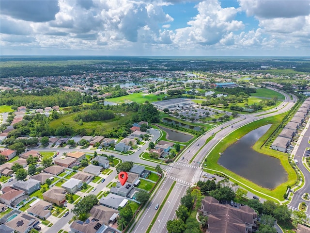 1224 Blackwater Pond Dr, Orlando, FL 32828 - aerial view of property and surrounding area with a nearby body of water and nearby suburban area