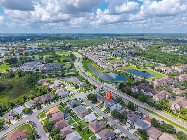 1224 Blackwater Pond Dr, Orlando, FL 32828 - view of property location featuring a large body of water and nearby suburban area