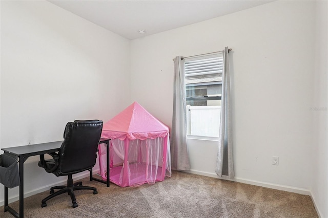 785 Orchid Grove Blvd, Davenport, FL 33837 - carpeted home office with baseboards