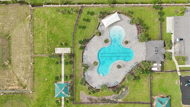 785 Orchid Grove Blvd, Davenport, FL 33837 - bird's eye view of a pool area