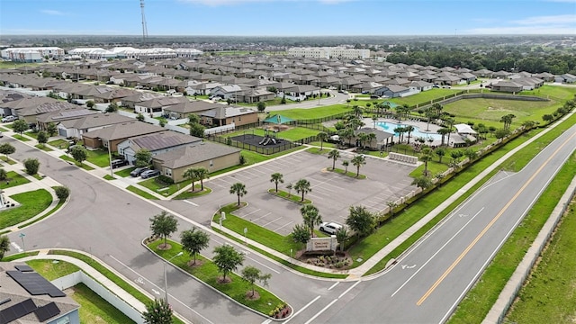785 Orchid Grove Blvd, Davenport, FL 33837 - aerial view of residential area featuring a pool area
