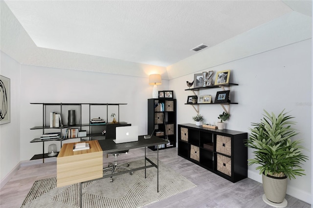 4478 Yachtmans Ct, Orlando, FL 32812 - office with light wood finished floors and a textured ceiling