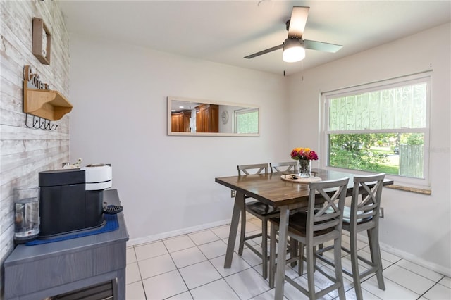 205 Stevenage Dr, Longwood, FL 32779 - dining space featuring light tile patterned floors and ceiling fan