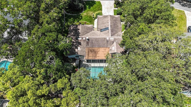 205 Stevenage Dr, Longwood, FL 32779 - aerial view of property and surrounding area featuring a pool