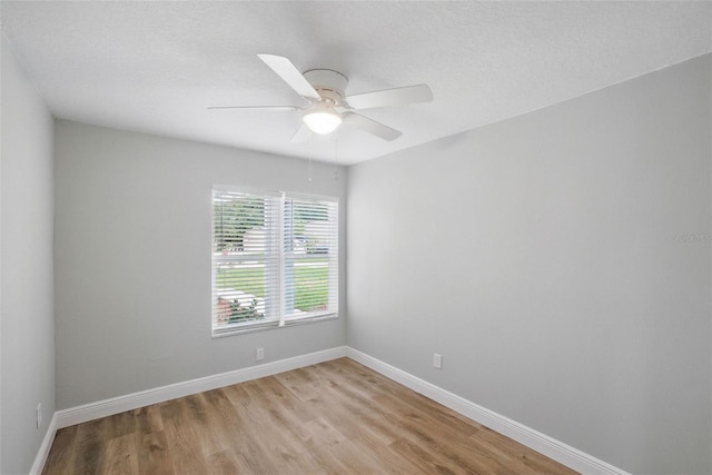841 Wesson Ct, Casselberry, FL 32707 - empty room with light wood-style flooring and a ceiling fan
