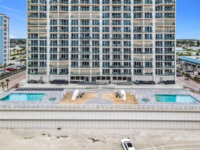 2055 S Atlantic Ave Unit 1410, Daytona Beach Shores, FL 32118 - view of apartment building / complex