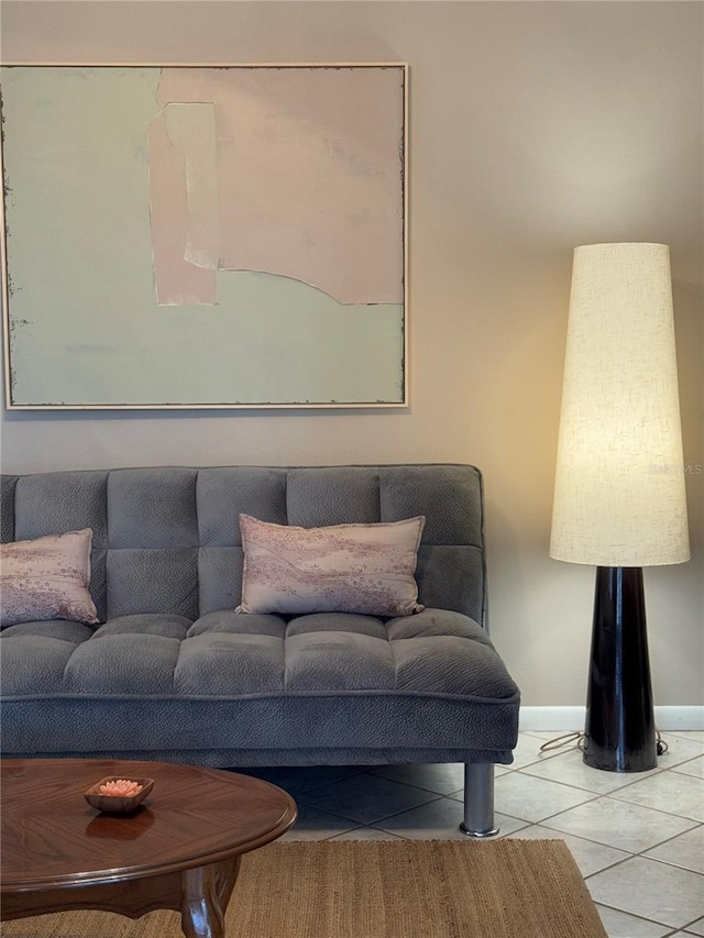 2400 Forest Dr Unit 219, Inverness, FL 34453 - living room featuring baseboards and tile patterned flooring