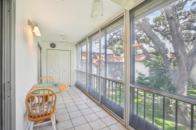 2400 Forest Dr Unit 219, Inverness, FL 34453 - sunroom / solarium with ceiling fan