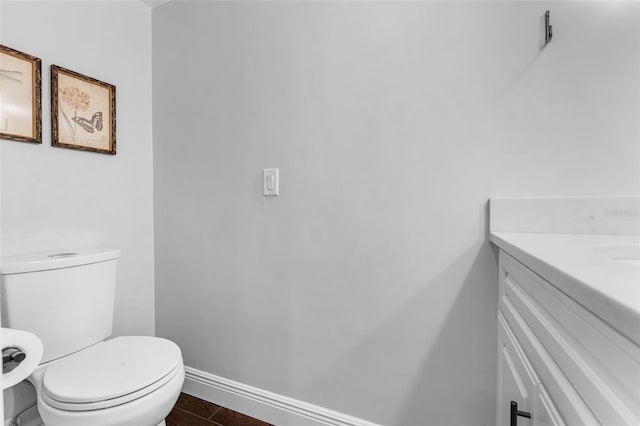 4702 Shorecrest Dr, Orlando, FL 32817 - half bathroom featuring vanity and baseboards