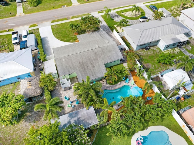 231 Ocean Blvd, Satellite Beach, FL 32937 - aerial view of a pool area