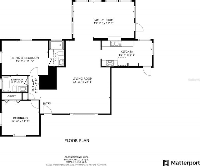 879 Tamerlane St, Deltona, FL 32725 - view of room layout