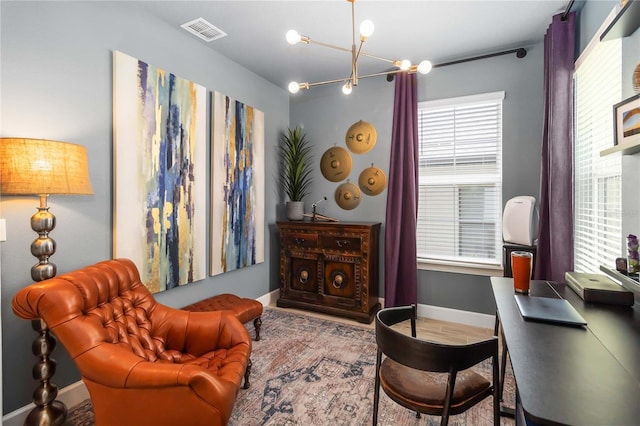 971 Braewood Dr, Clermont, FL 34715 - living area with baseboards