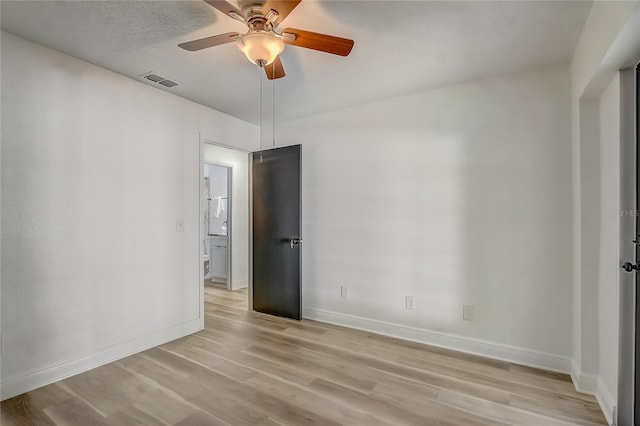 1921 Heathwood Dr, Winter Park, FL 32792 - empty room featuring light wood-style floors and ceiling fan