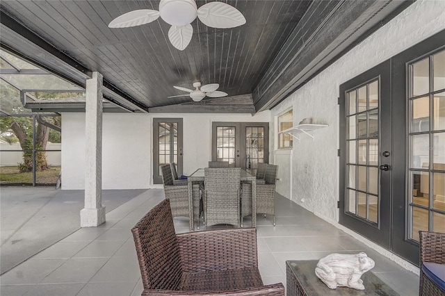 1921 Heathwood Dr, Winter Park, FL 32792 - sunroom featuring french doors