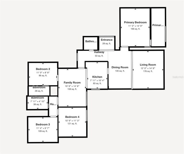 1921 Heathwood Dr, Winter Park, FL 32792 - view of room layout