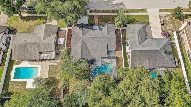 1921 Heathwood Dr, Winter Park, FL 32792 - aerial view of a pool