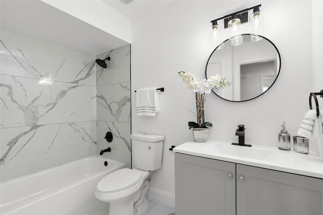 608 Pearl Rd, Winter Springs, FL 32708 - full bath with vanity and washtub / shower combination