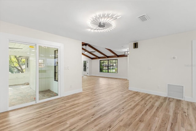643 Princewood Dr, Deland, FL 32724 - spare room featuring light wood-type flooring and baseboards
