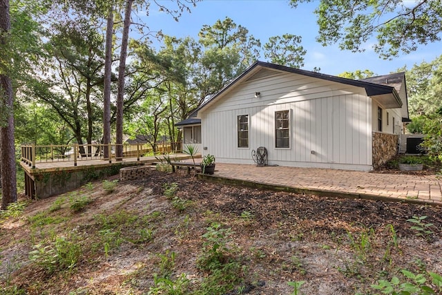 643 Princewood Dr, Deland, FL 32724 - view of home's exterior featuring a patio and a deck