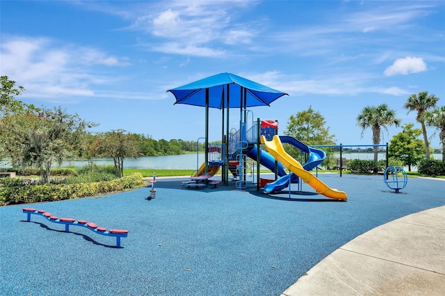 5819 Covington Cove Way, Orlando, FL 32829 - community jungle gym with a water view