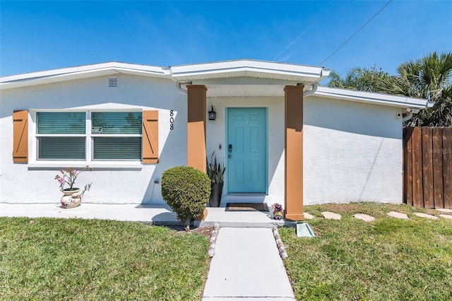808 Camphor Way, Melbourne, FL 32901 - view of front facade featuring stucco siding