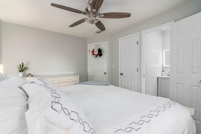 808 Camphor Way, Melbourne, FL 32901 - bedroom featuring ceiling fan