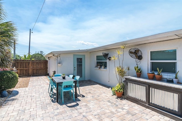 808 Camphor Way, Melbourne, FL 32901 - view of patio featuring outdoor dining space