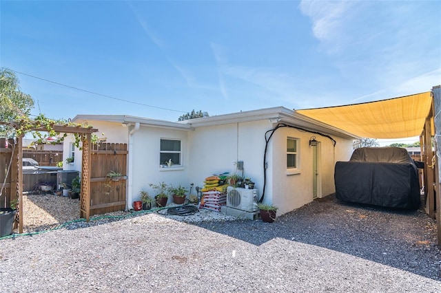 808 Camphor Way, Melbourne, FL 32901 - view of front facade featuring stucco siding and an attached carport