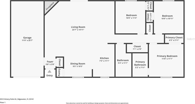 3312 Victory Palm Dr, Edgewater, FL 32141 - photo 21