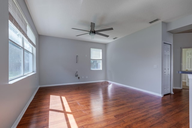 2237 Wintermere Pointe Dr, Winter Garden, FL 34787 - unfurnished room featuring a ceiling fan and wood finished floors