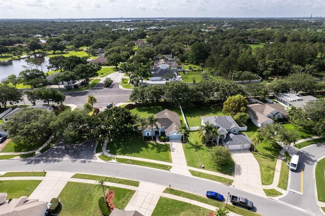 2237 Wintermere Pointe Dr, Winter Garden, FL 34787 - aerial view of residential area with a nearby body of water