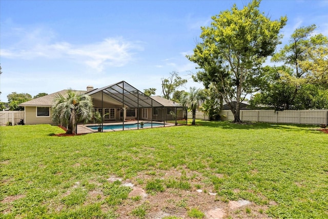 548 Timber Ridge Dr, Longwood, FL 32779 - fenced backyard with glass enclosure
