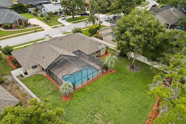 548 Timber Ridge Dr, Longwood, FL 32779 - aerial view of residential area with a pool