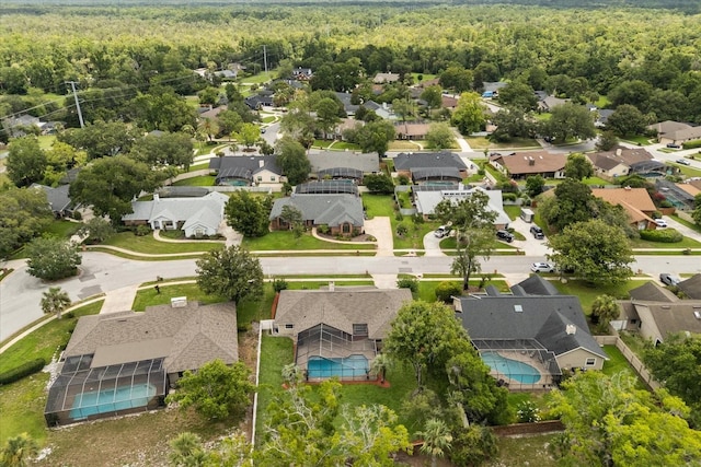 548 Timber Ridge Dr, Longwood, FL 32779 - aerial view of residential area with a pool