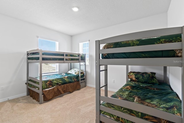 2355 White Lilly Dr, Kissimmee, FL 34747 - bedroom featuring carpet flooring and a textured ceiling