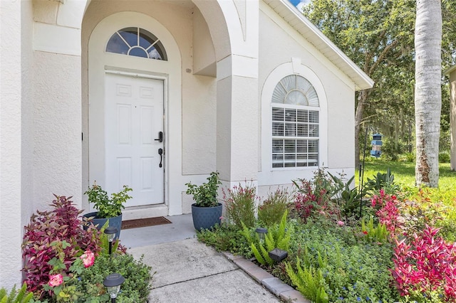 3706 Andover Cay Blvd, Orlando, FL 32825 - property entrance featuring stucco siding