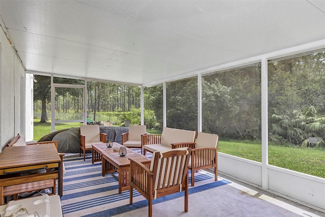 3706 Andover Cay Blvd, Orlando, FL 32825 - sunroom / solarium featuring an outdoor hangout area